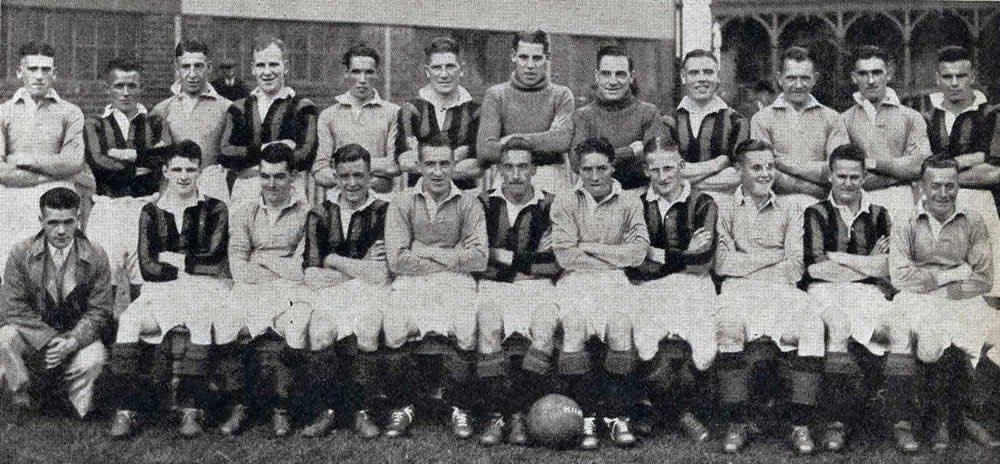 Aberdeen F.C. 1931 First Team and Reserves - Original B&W picture - No copyright - attached.