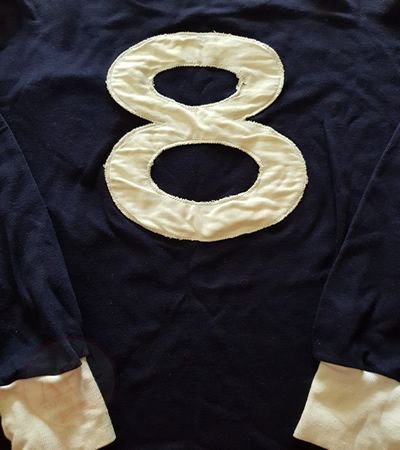 From Graeme Watson's personal collection, Drew Jarvie's 1971 Scotland shirt