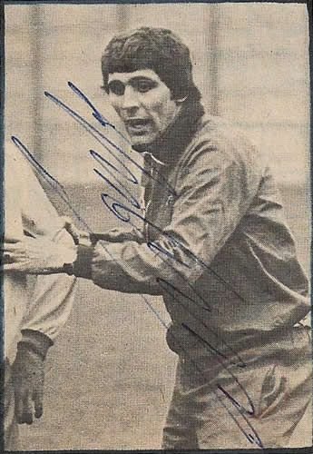From Graeme Watson's personal collection, Ian Porterfield autograph.
