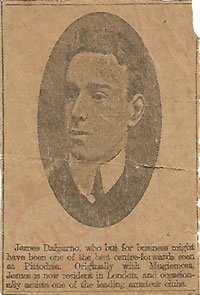 From Graeme Watson's personal collection, James 'Jimmy' Dalgarno, Newspaper Article - No copyright - attached - Graeme Watson 2020.