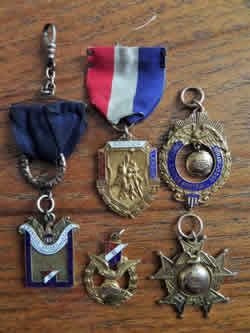 Arthur Robertson's, Various Medals - Courtesy of The Robertson Family