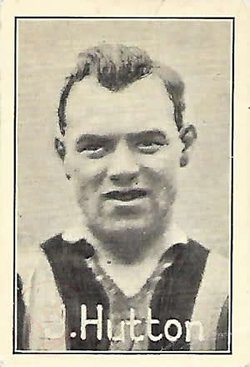 From Graeme Watson's personal collection, of John Douglas 'Jock' Hutton Football Cards.