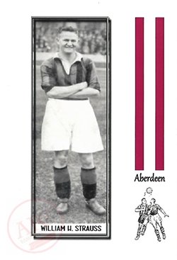 From Graeme Watson's personal collection, of William Henry 'Bill' Strauss, Football Cards - original picture - No copyright - attached - Graeme Watson 2019.