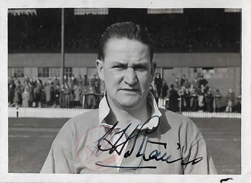 From Graeme Watson's personal collection, Bill Strauss, photo signed