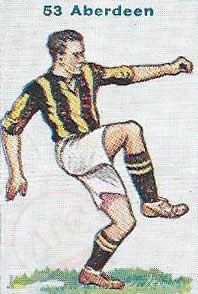 From Graeme Watson's personal collection, Ken Thomson Aberdeen F.C., Football Card