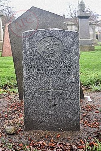 Trimmer: Frederick Watson's grave, Saint Peter's Cemetery, King Street, Aberdeen, Scotland - Picture: Courtesy of Derek Walker. Trimmer: Frederick Watson's grave, Saint Peter's Cemetery, King Street, Aberdeen, Scotland - Picture: Courtesy of Derek Walker.