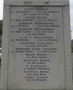 War Memorial - Ellon, Aberdeenshire, Scotland