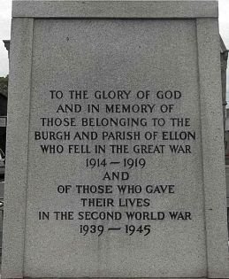 War Memorial - Ellon, Aberdeenshire, Scotland