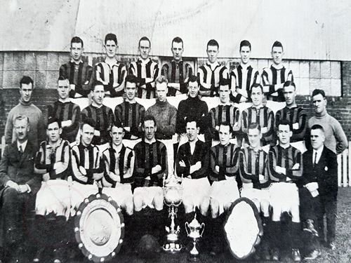 Aberdeen Football Club 1928-29, Team Photo Aberdeen Football Club 1928-29, Team Photo - original B&W picture - No copyright - attached.