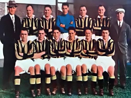 Aberdeen Football Club 1938-39, Team Photo From Graeme Watson's personal collection, Aberdeen F.C. 1938-39 in colour