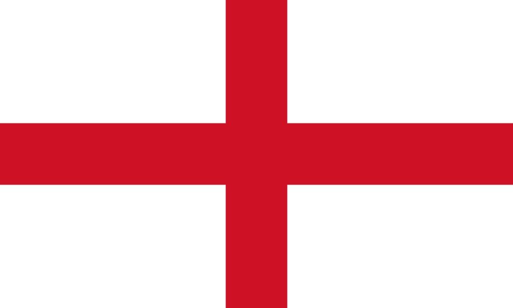 Flag of England Flag of England - in the public domain