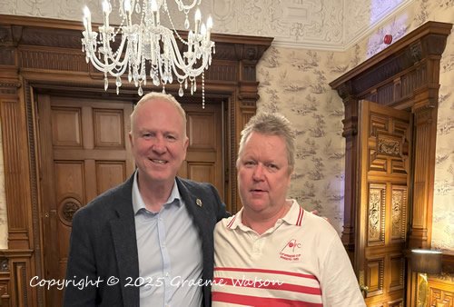 Ardoe House Hotel, Alex McLeish and Graeme Watson, 28 Mar 2025