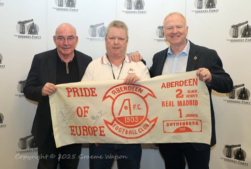 Ardoe House Hotel, Willie Miller Alex McLeish and Graeme Watson, 28 Mar 2025