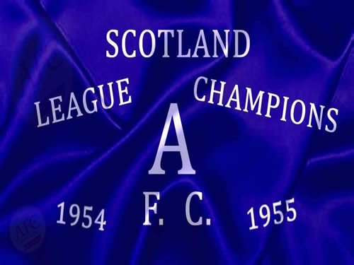 Aberdeen Football Club League Champions Flag 1954-55 Aberdeen Football Club League Champions Flag 1954-55 - This digital image by Graeme Watson 2019