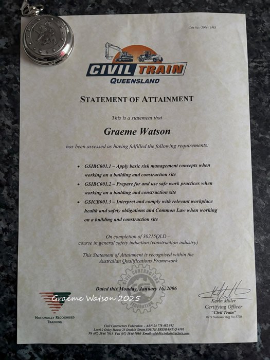 Civil Train Queensland