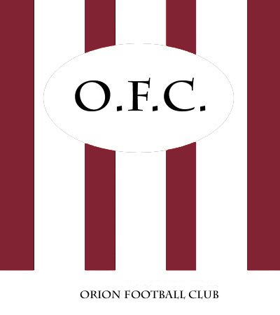 Orion Football Club 1889 Logo - Designed by Graeme Watson © 2021