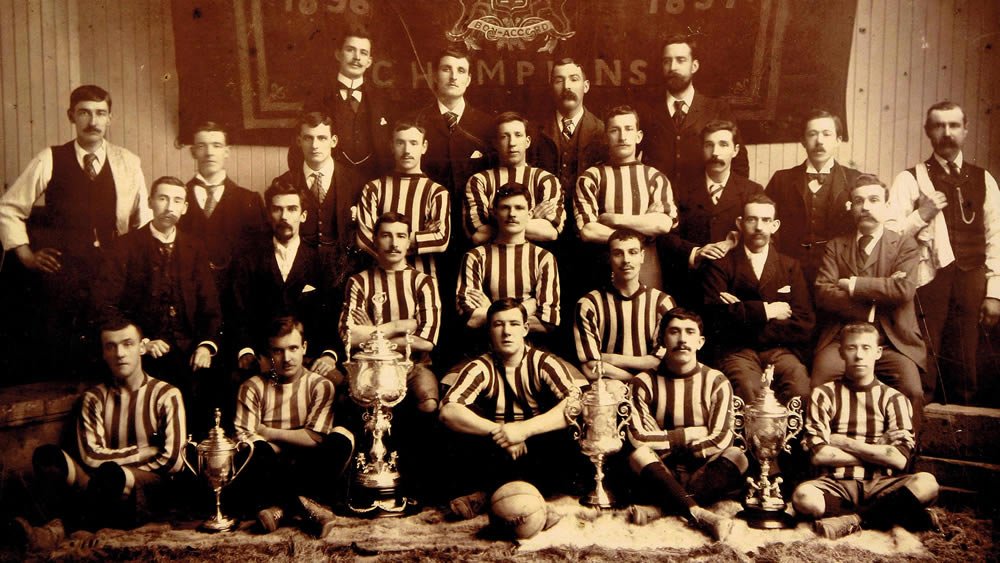 Orion F.C. 1896-97, Aberdeenshire Cup Winners - No copyright - attached