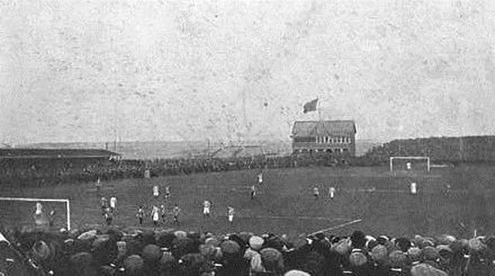 Pittodrie in the 1920's Pittodrie in the 1920's - Original B&W picture - No copyright - attached.