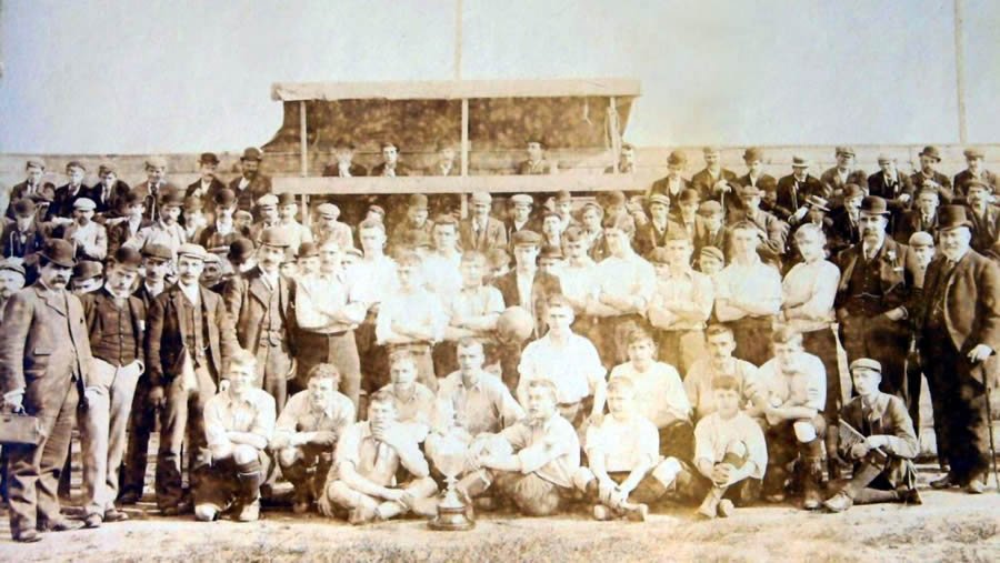 Victoria Utd F.C. 1895, Charity Cup Winners - No copyright - attached